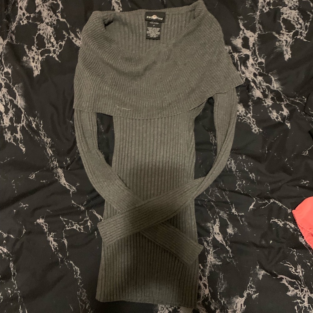Grey Long sleeve tunic